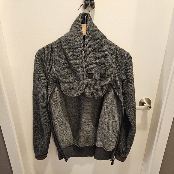 Bench funnel neck fleece full zip up sweater jacket - Picture 3 of 4